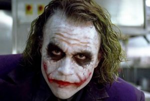 The Joker from The Dark Knight movie